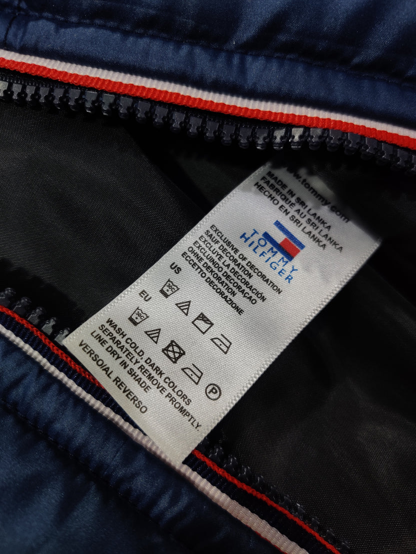 Tommy Sleeveless Puffer Gillet - Navy Blue