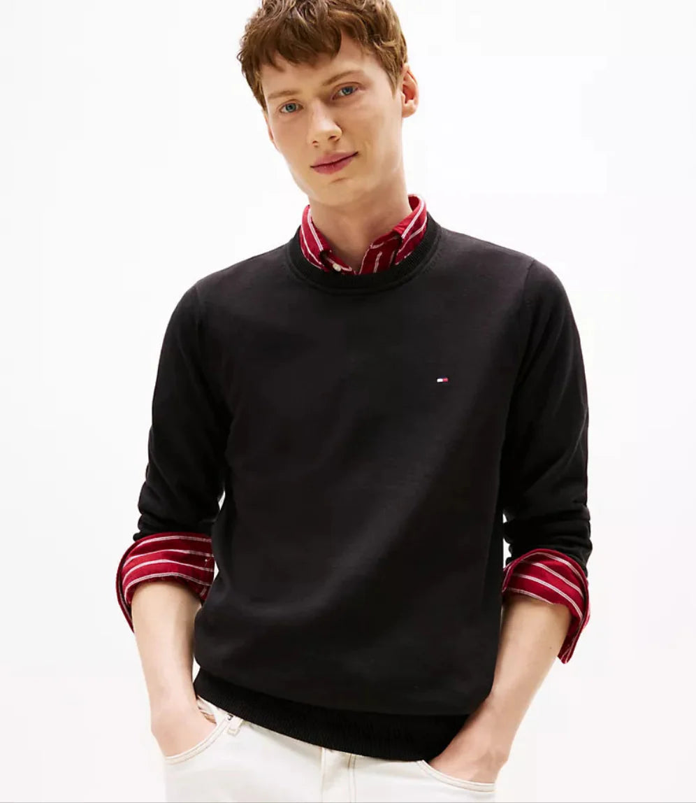 Tomy Hilfiger Classic Logo Sweatshirt - Burgundy
