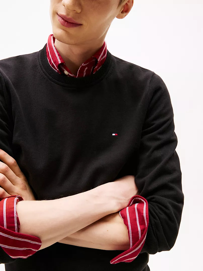 Tomy Hilfiger Classic Logo Sweatshirt - Burgundy