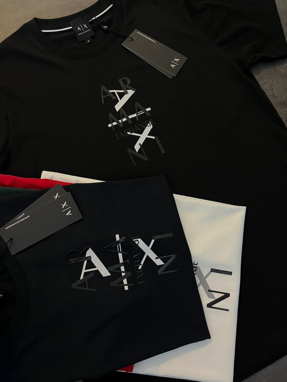 Armani Exchange Logo Tees - Deals