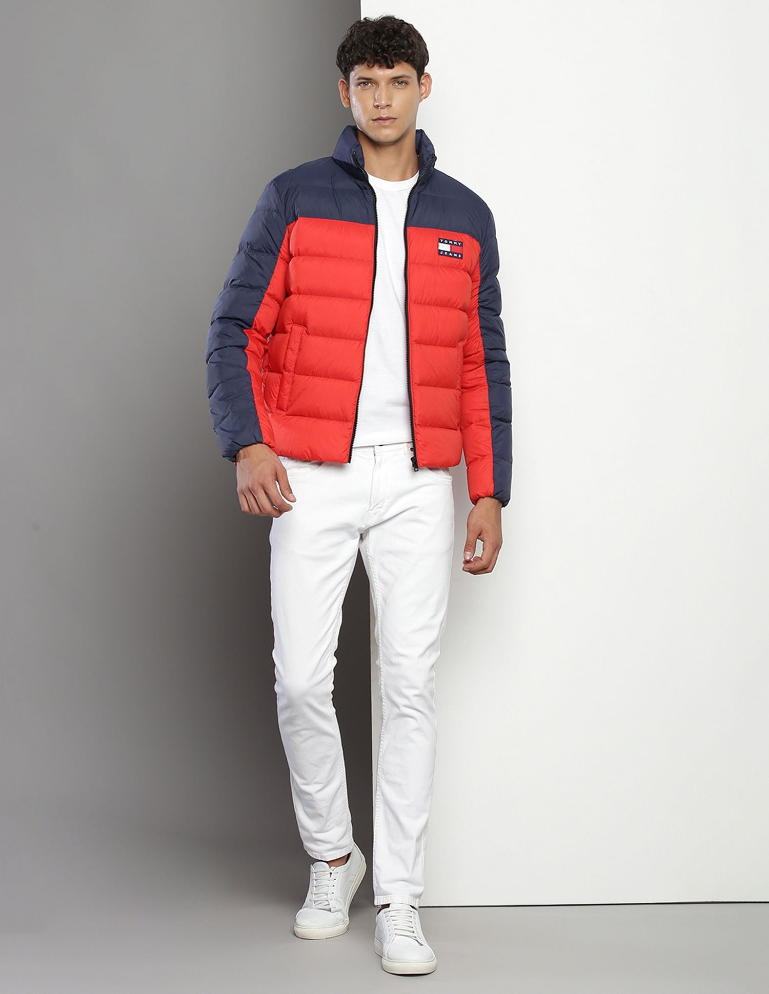 TH Colorblock Jacket - Red/Blue