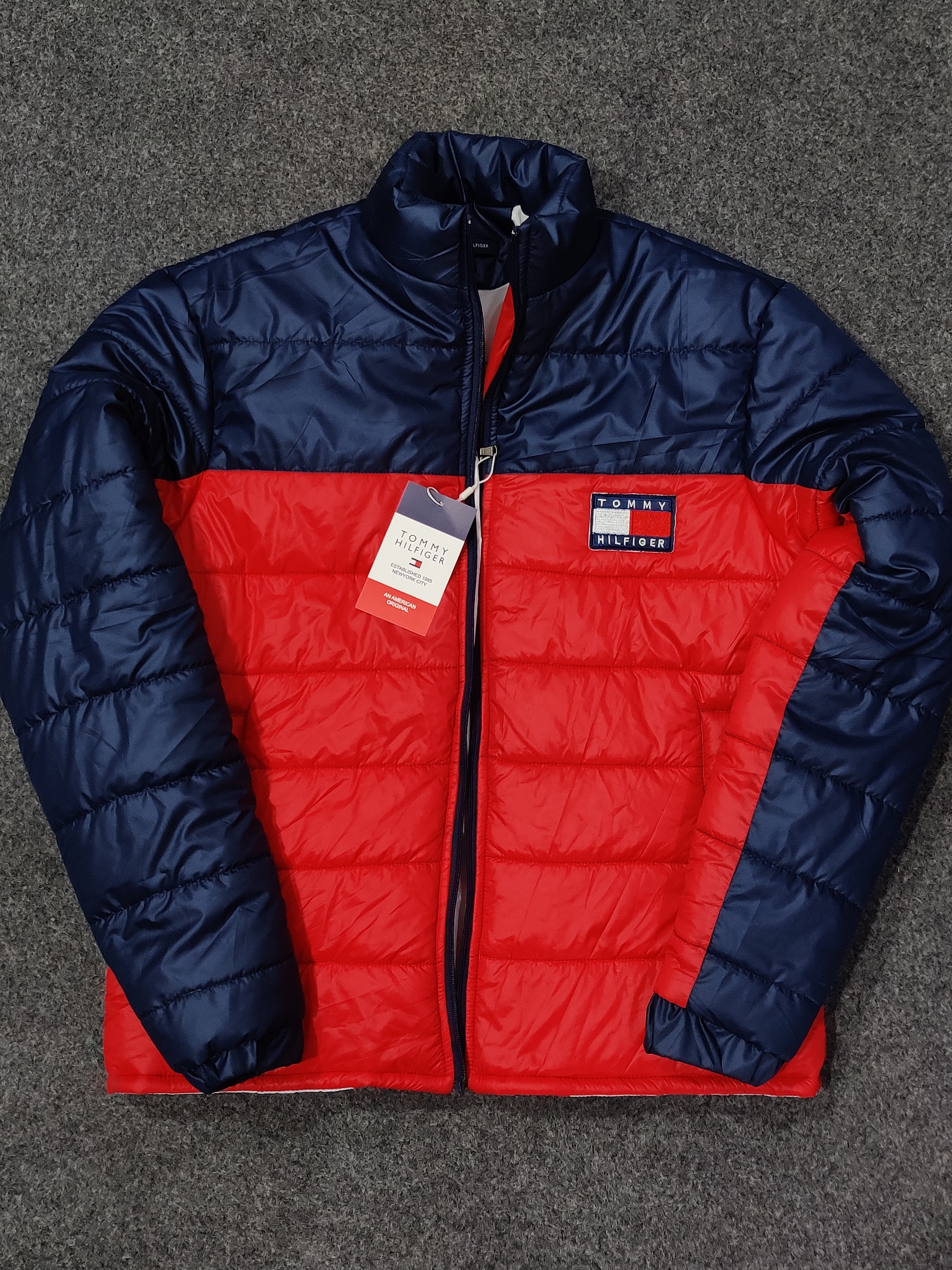 TH Colorblock Jacket - Red/Blue
