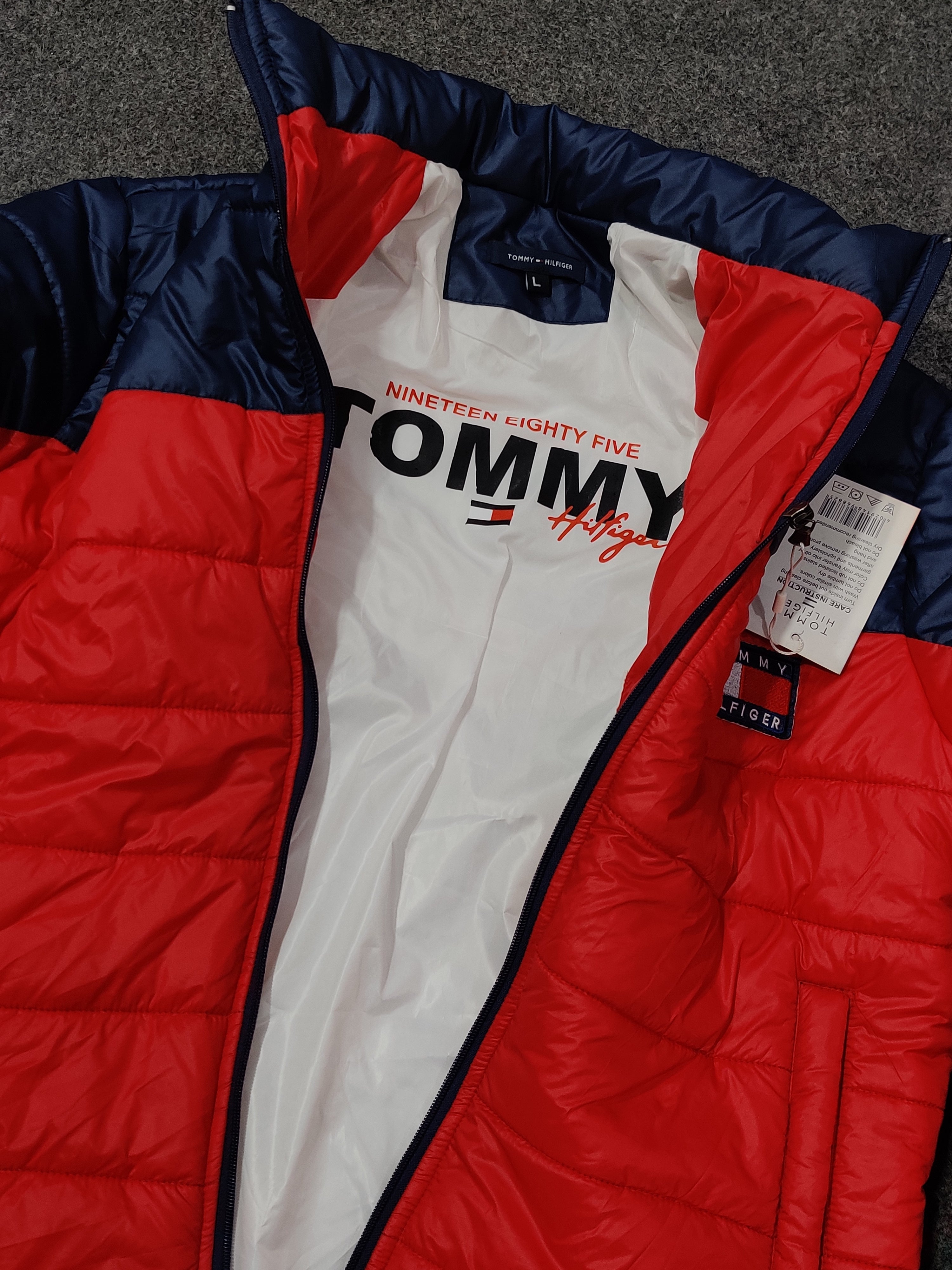 TH Colorblock Jacket - Red/Blue