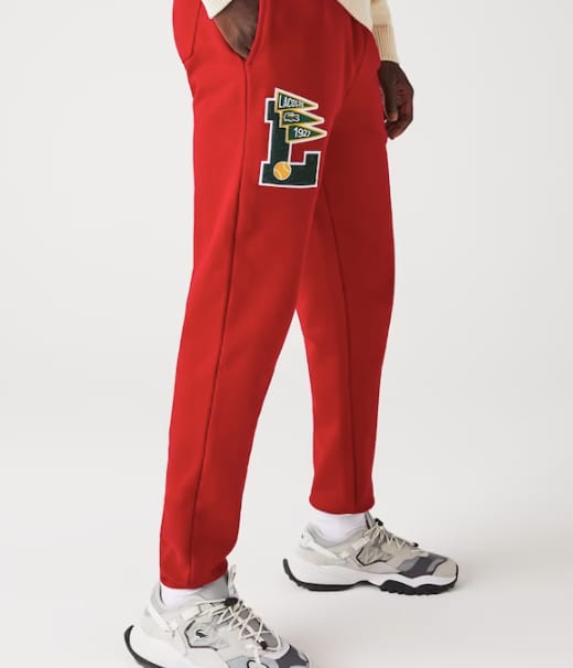 Lacst Tannis Patched Jogger Fleece Sweatpant