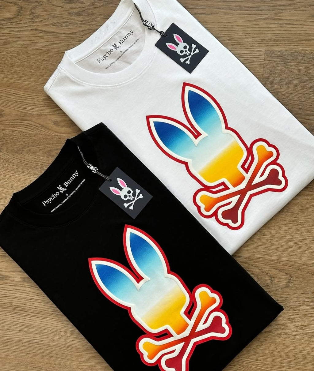 Physco Bunny Skull Graphic Tee Pack of 2