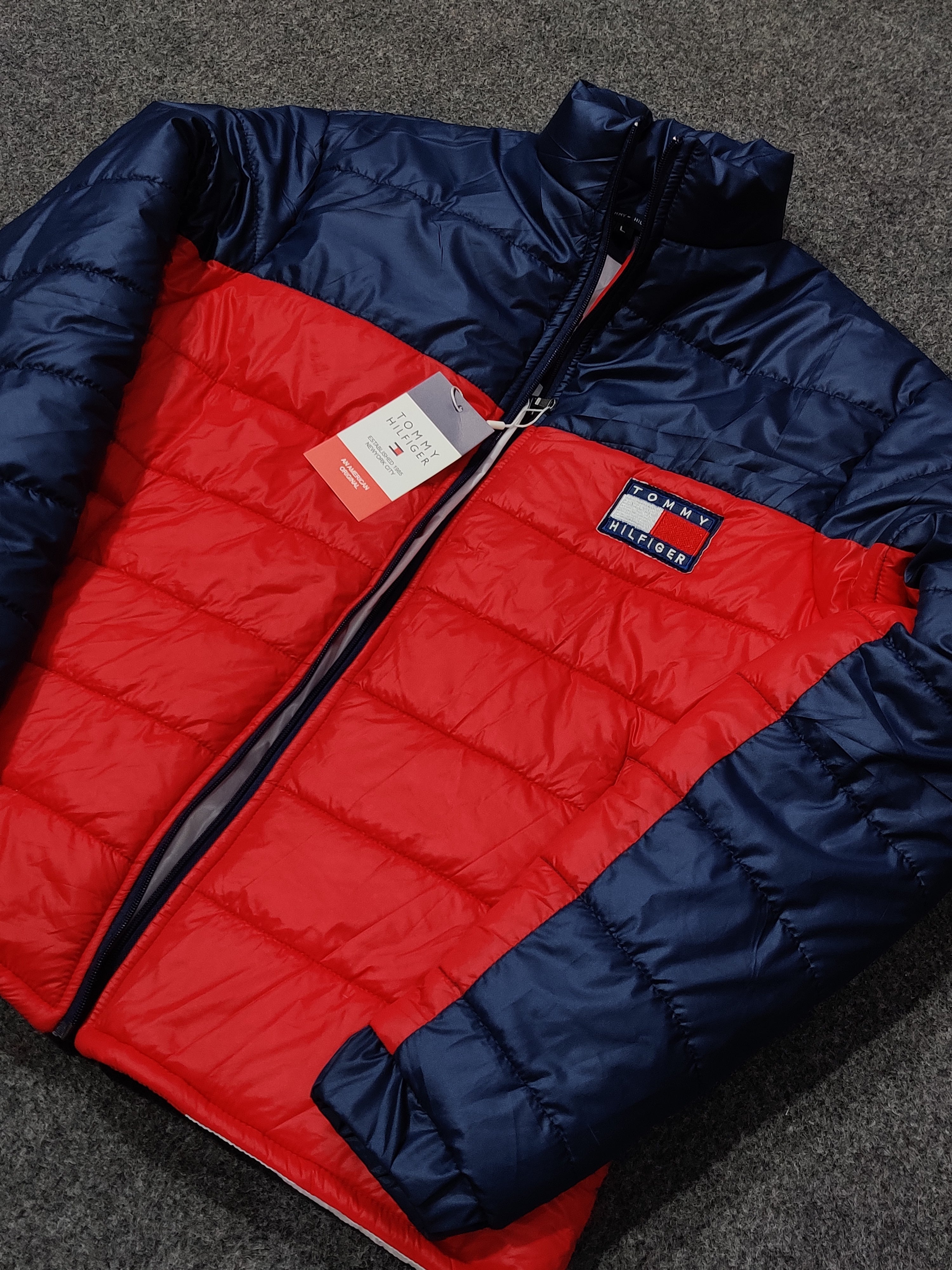 TH Colorblock Jacket - Red/Blue